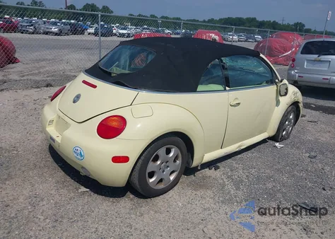 2003 Volkswagen New Beetle Gls z USA, uszkodzony, nr VIN 3VWCK21Y63M326035